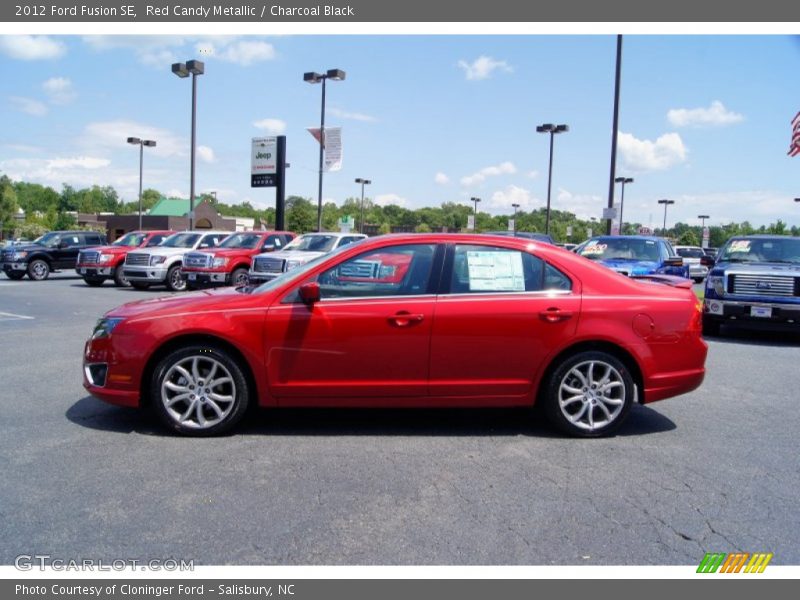  2012 Fusion SE Red Candy Metallic