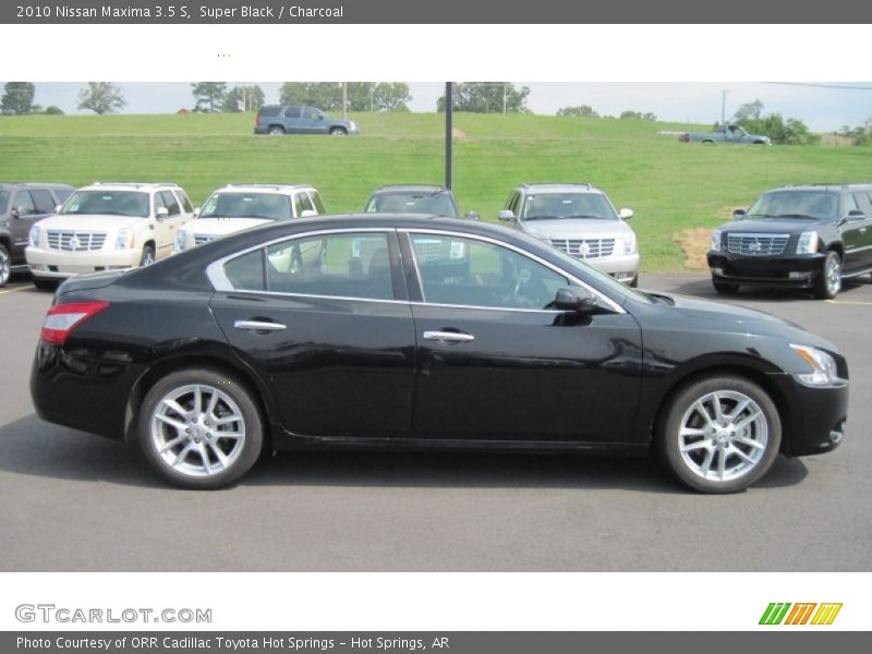Super Black / Charcoal 2010 Nissan Maxima 3.5 S