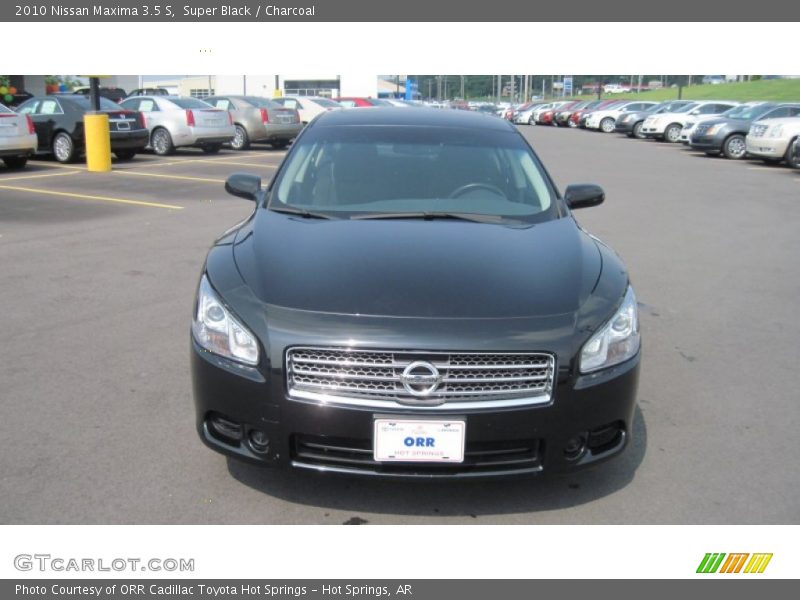 Super Black / Charcoal 2010 Nissan Maxima 3.5 S