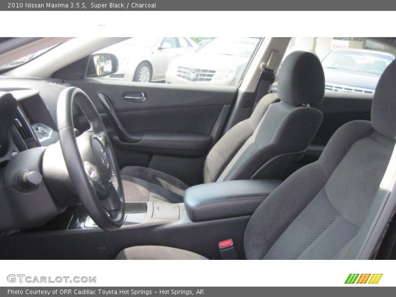 Super Black / Charcoal 2010 Nissan Maxima 3.5 S