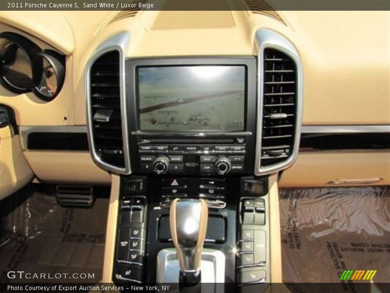 Sand White / Luxor Beige 2011 Porsche Cayenne S