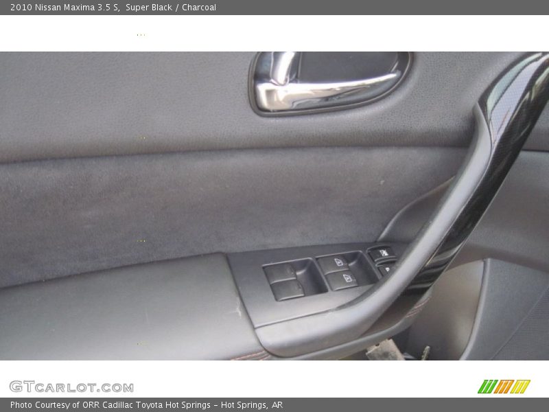 Super Black / Charcoal 2010 Nissan Maxima 3.5 S