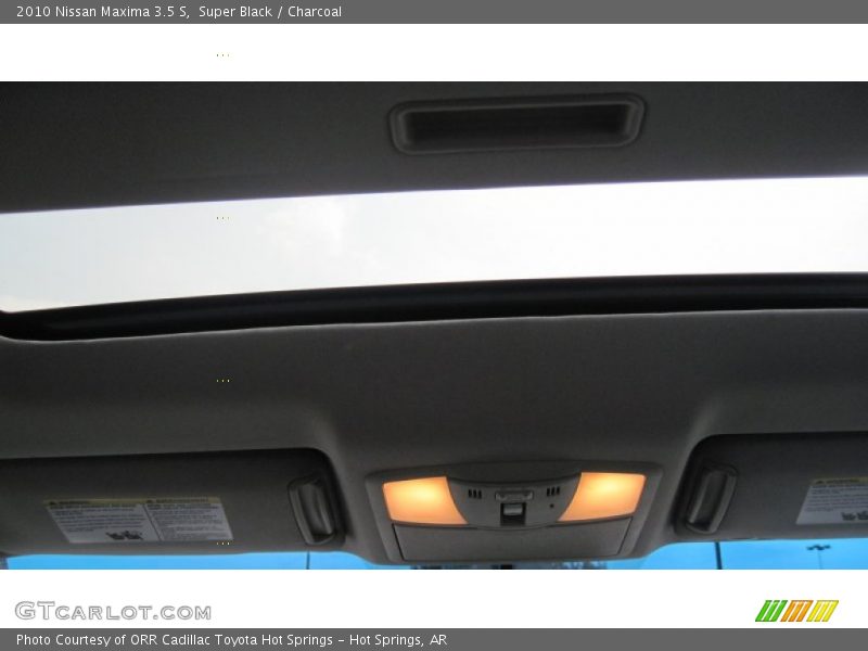 Super Black / Charcoal 2010 Nissan Maxima 3.5 S