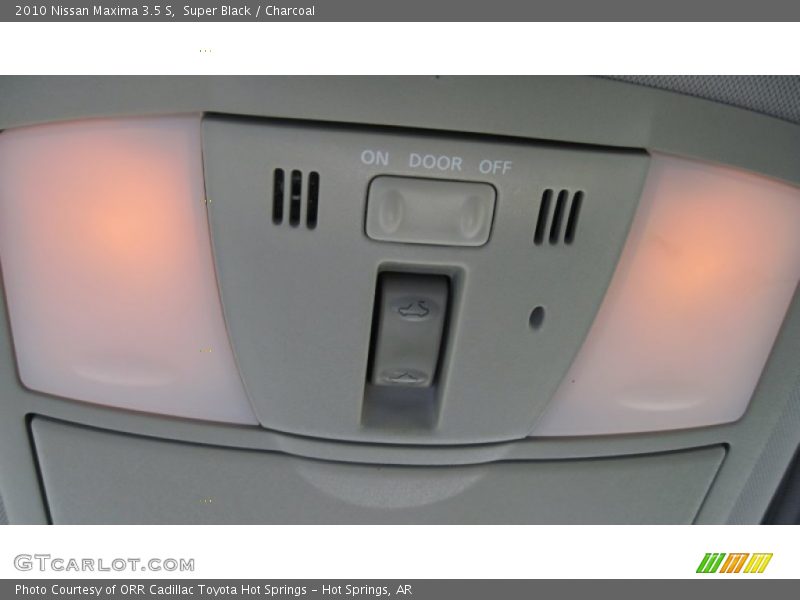 Super Black / Charcoal 2010 Nissan Maxima 3.5 S
