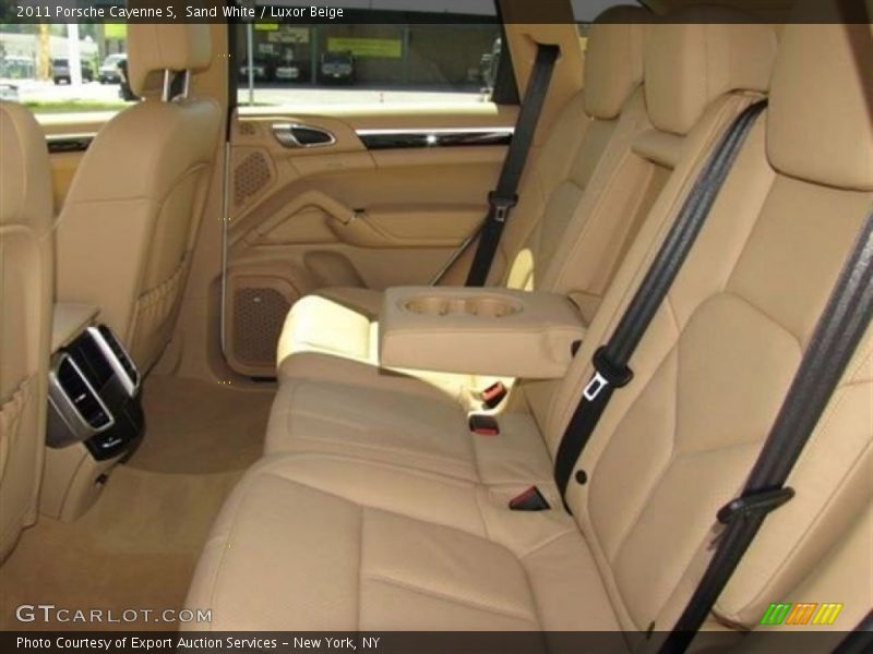Sand White / Luxor Beige 2011 Porsche Cayenne S