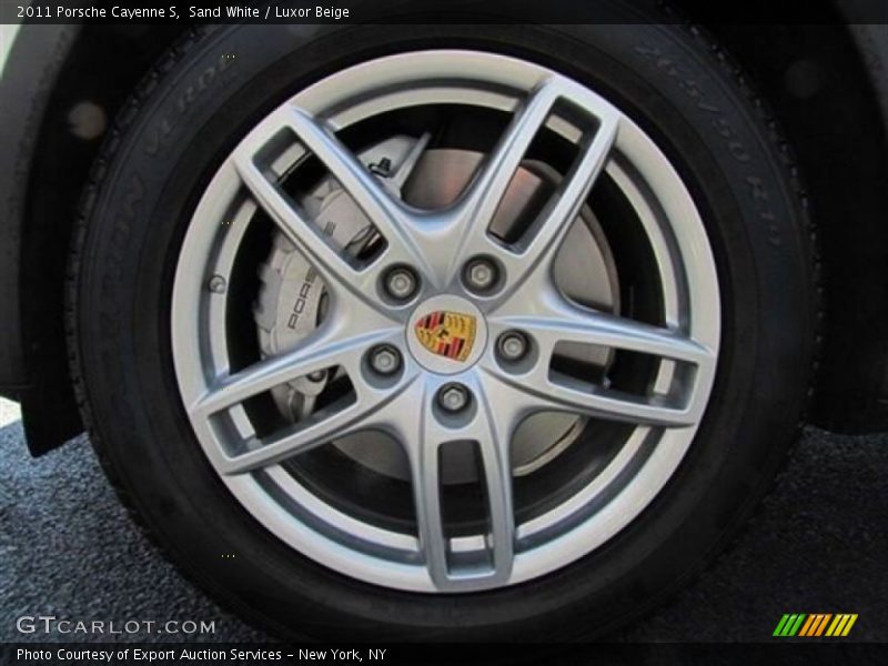 Sand White / Luxor Beige 2011 Porsche Cayenne S