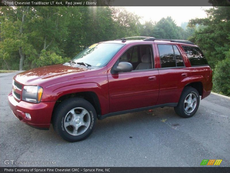 Red Jewel / Ebony 2008 Chevrolet TrailBlazer LT 4x4