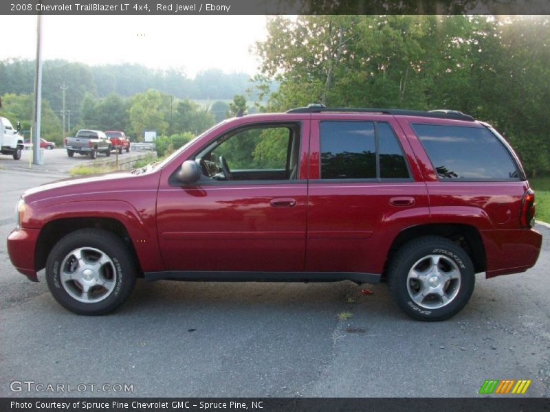 Red Jewel / Ebony 2008 Chevrolet TrailBlazer LT 4x4