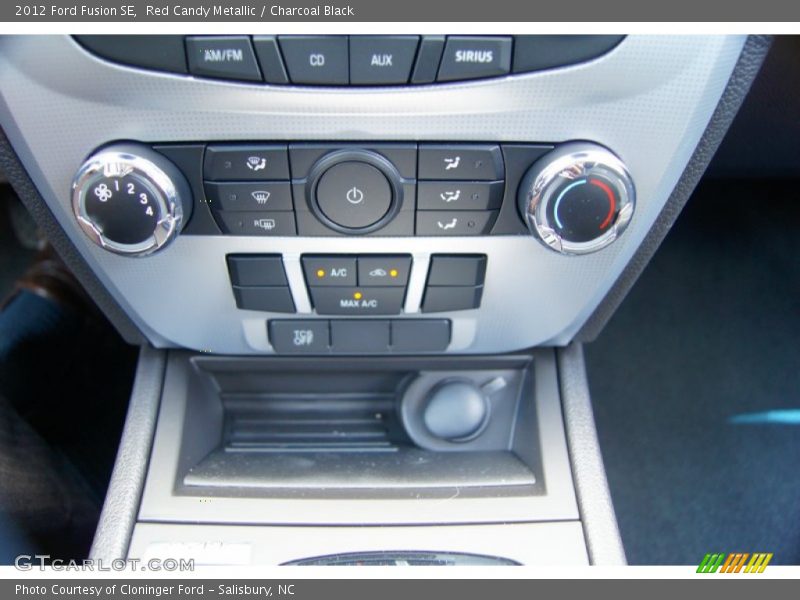 Controls of 2012 Fusion SE