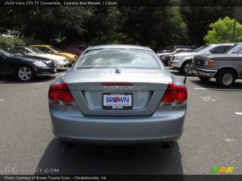 Celestial Blue Metallic / Calcite 2009 Volvo C70 T5 Convertible