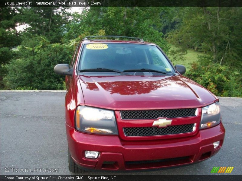 Red Jewel / Ebony 2008 Chevrolet TrailBlazer LT 4x4