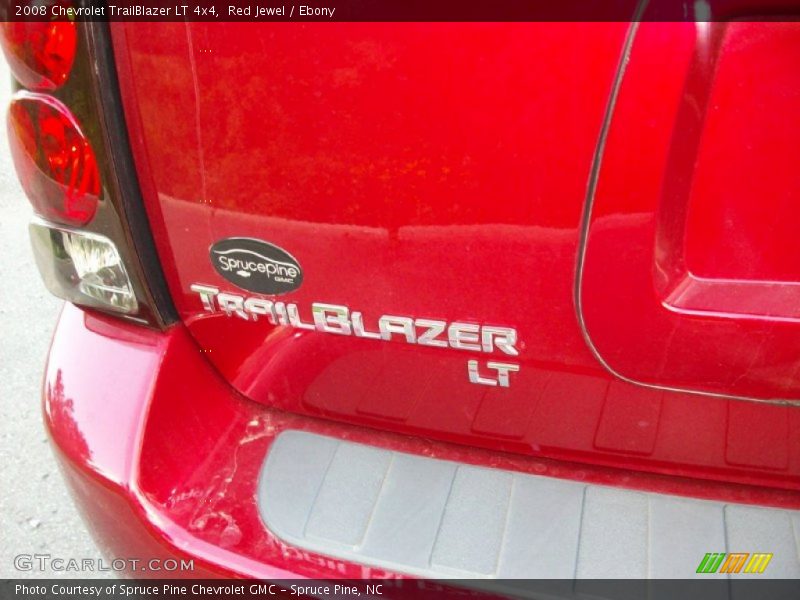 Red Jewel / Ebony 2008 Chevrolet TrailBlazer LT 4x4
