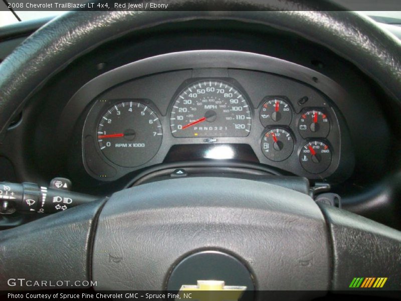 Red Jewel / Ebony 2008 Chevrolet TrailBlazer LT 4x4
