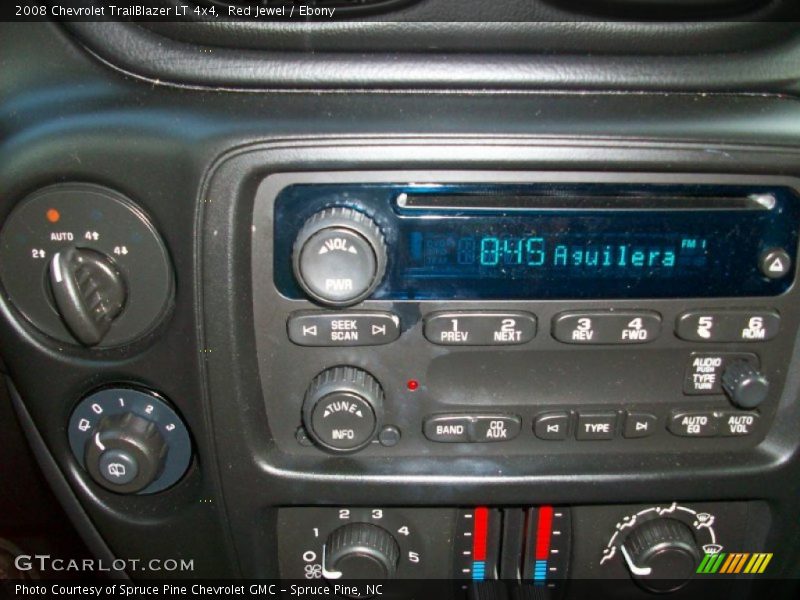 Red Jewel / Ebony 2008 Chevrolet TrailBlazer LT 4x4
