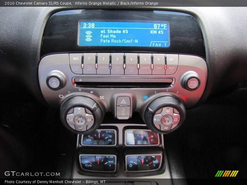 Controls of 2010 Camaro SS/RS Coupe