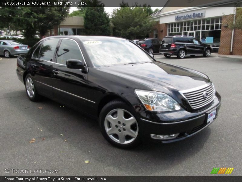 Black Onyx / Black 2005 Lexus LS 430 Sedan