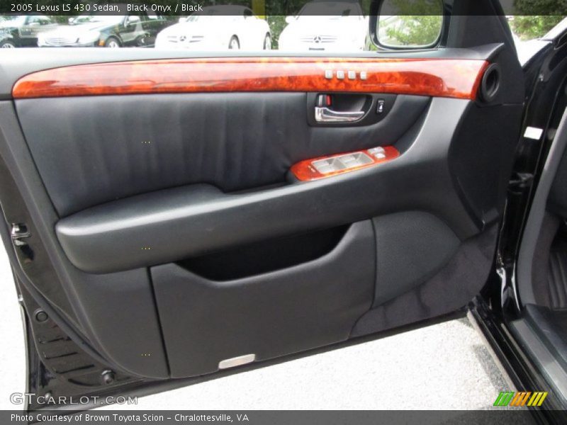 Black Onyx / Black 2005 Lexus LS 430 Sedan