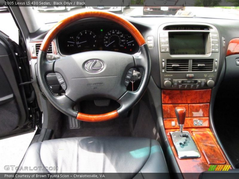 Black Onyx / Black 2005 Lexus LS 430 Sedan