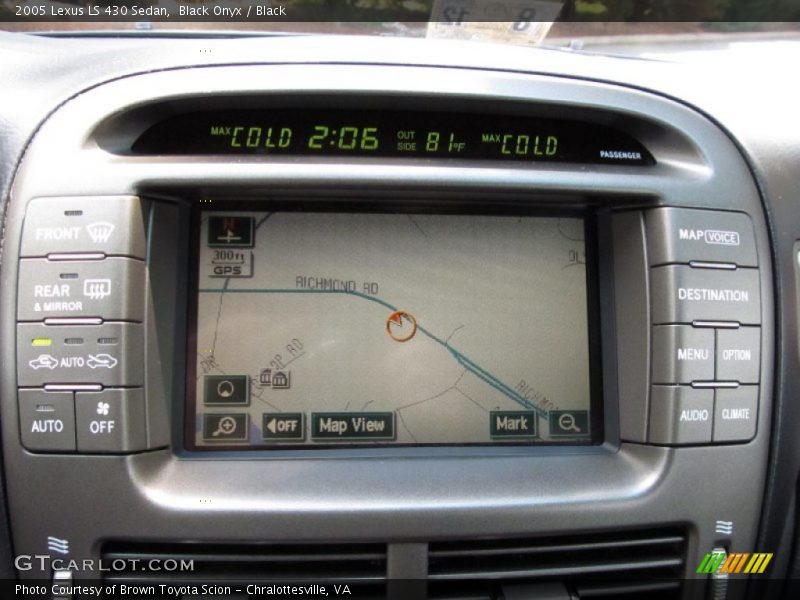 Black Onyx / Black 2005 Lexus LS 430 Sedan