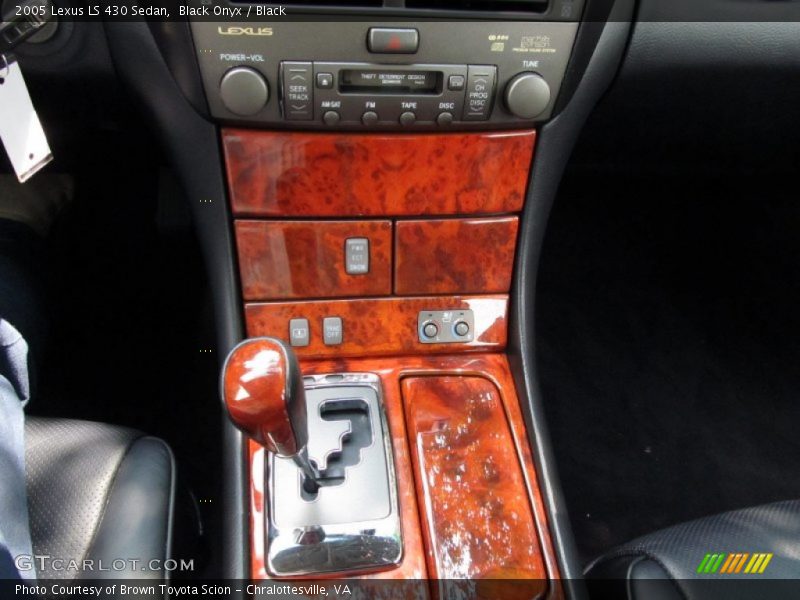 Black Onyx / Black 2005 Lexus LS 430 Sedan