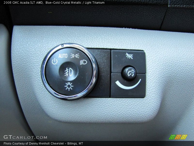 Blue-Gold Crystal Metallic / Light Titanium 2008 GMC Acadia SLT AWD