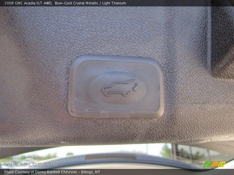 Blue-Gold Crystal Metallic / Light Titanium 2008 GMC Acadia SLT AWD