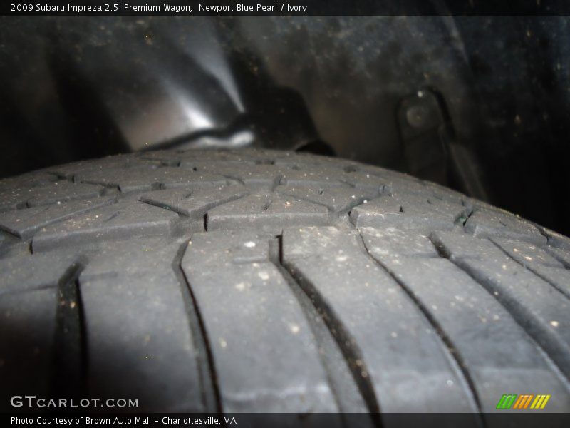 Newport Blue Pearl / Ivory 2009 Subaru Impreza 2.5i Premium Wagon