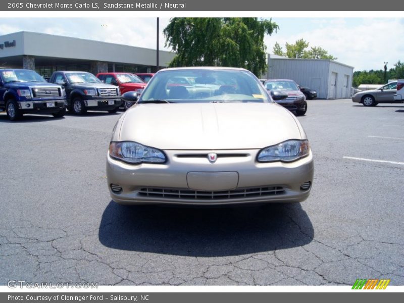 Sandstone Metallic / Neutral 2005 Chevrolet Monte Carlo LS