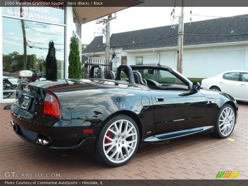 Nero (Black) / Black 2006 Maserati GranSport Spyder