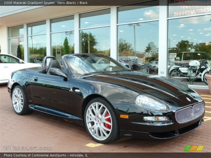 Nero (Black) / Black 2006 Maserati GranSport Spyder