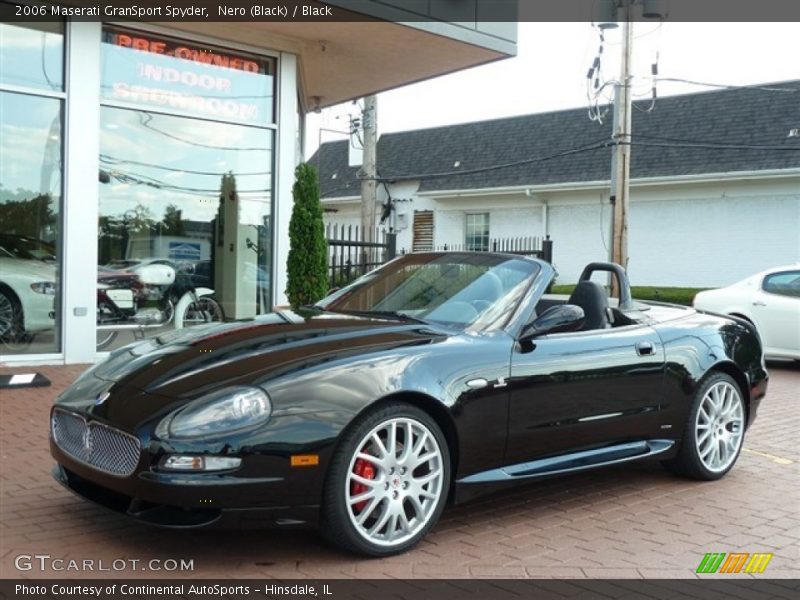 Nero (Black) / Black 2006 Maserati GranSport Spyder