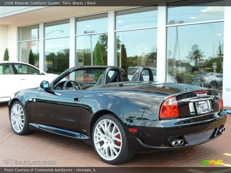 Nero (Black) / Black 2006 Maserati GranSport Spyder