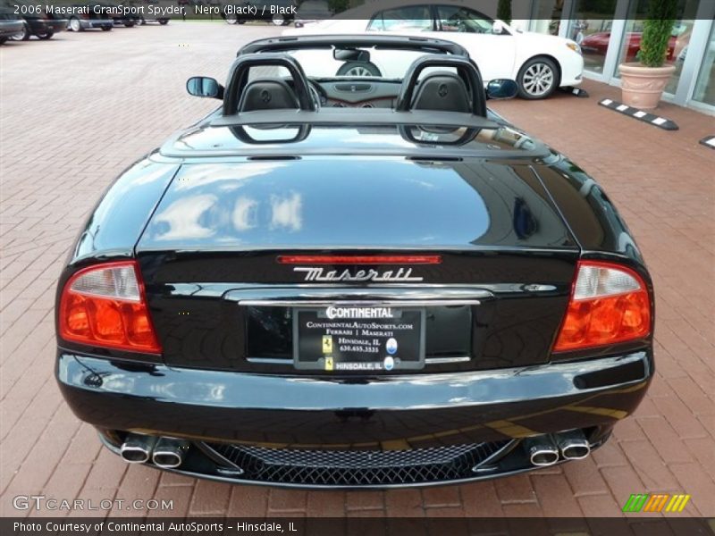 Nero (Black) / Black 2006 Maserati GranSport Spyder