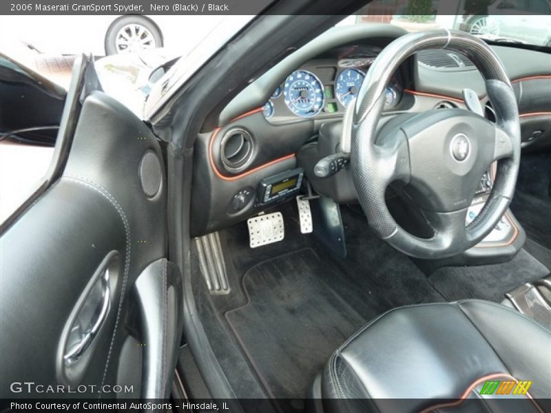  2006 GranSport Spyder Black Interior