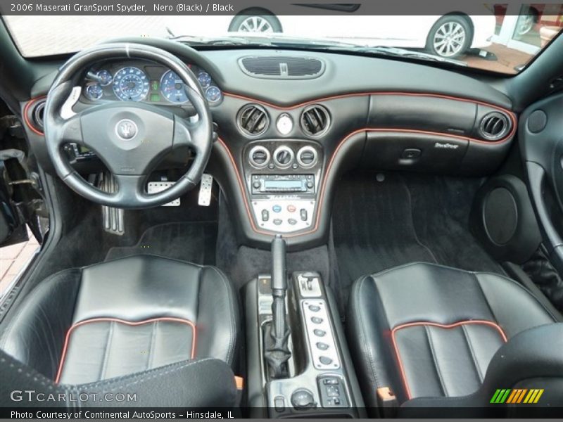  2006 GranSport Spyder Black Interior