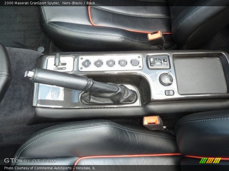 Controls of 2006 GranSport Spyder