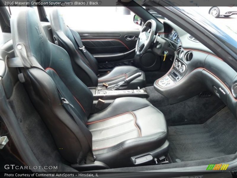  2006 GranSport Spyder Black Interior