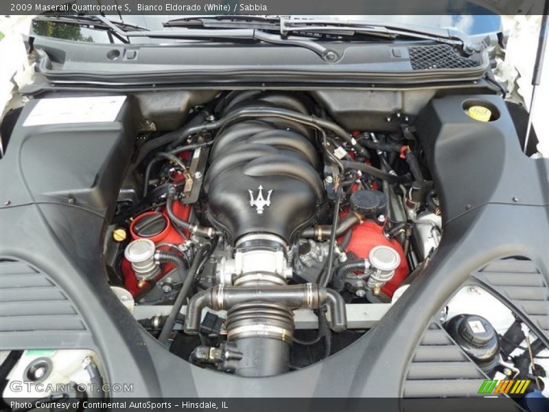  2009 Quattroporte S Engine - 4.7 Liter DOHC 32-Valve VVT V8