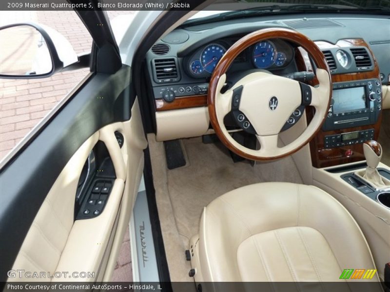  2009 Quattroporte S Sabbia Interior