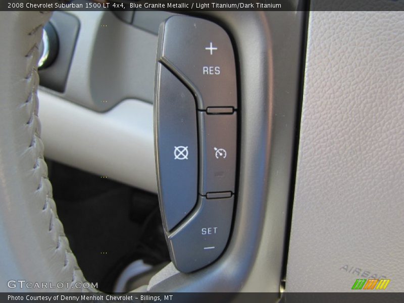 Blue Granite Metallic / Light Titanium/Dark Titanium 2008 Chevrolet Suburban 1500 LT 4x4