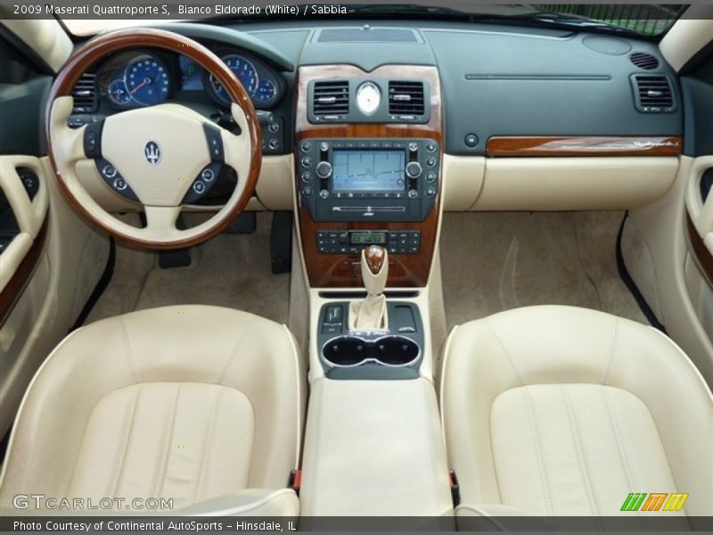  2009 Quattroporte S Sabbia Interior