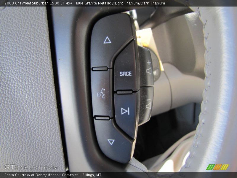Blue Granite Metallic / Light Titanium/Dark Titanium 2008 Chevrolet Suburban 1500 LT 4x4
