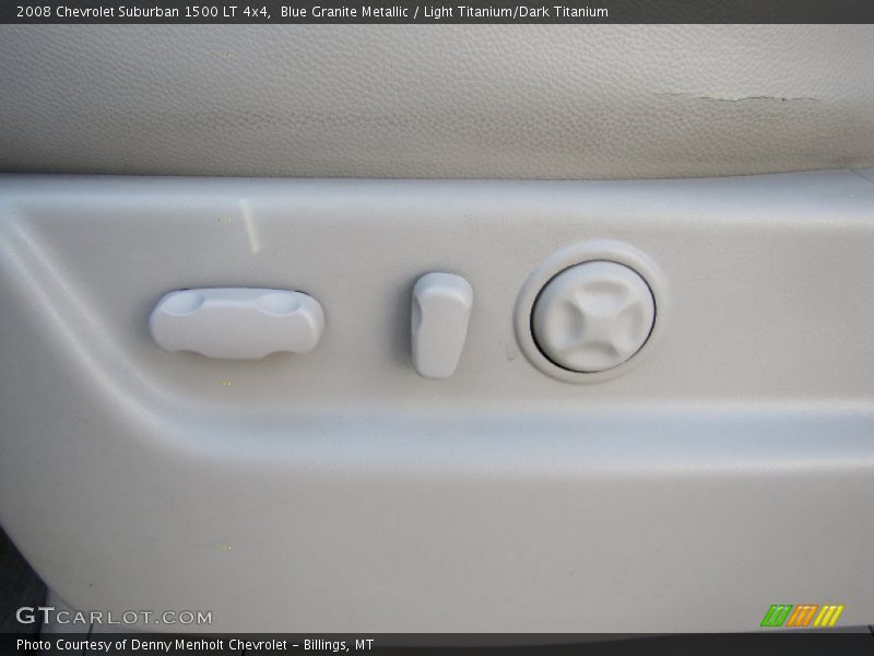 Blue Granite Metallic / Light Titanium/Dark Titanium 2008 Chevrolet Suburban 1500 LT 4x4