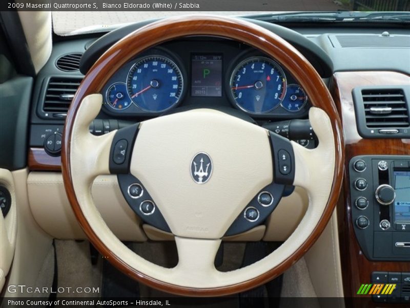  2009 Quattroporte S Steering Wheel