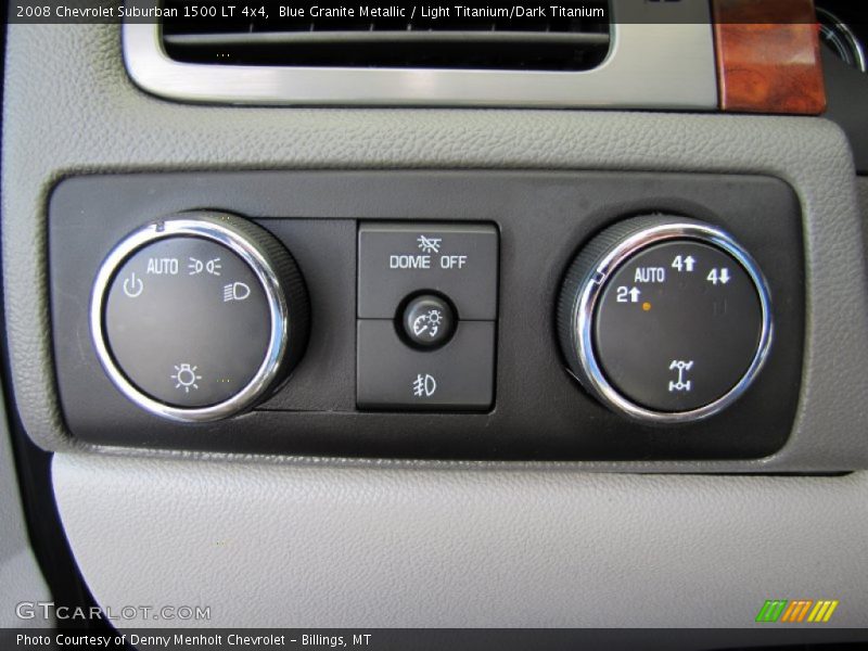 Blue Granite Metallic / Light Titanium/Dark Titanium 2008 Chevrolet Suburban 1500 LT 4x4