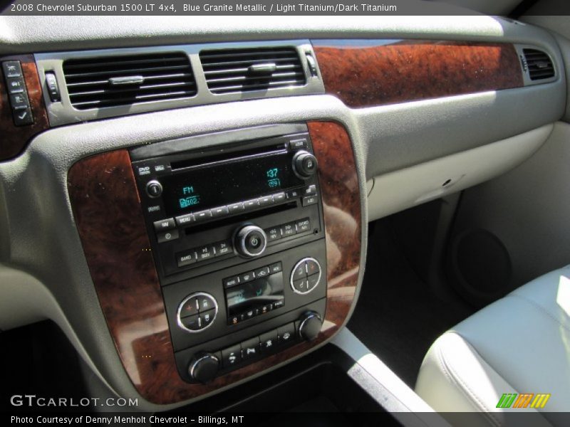Blue Granite Metallic / Light Titanium/Dark Titanium 2008 Chevrolet Suburban 1500 LT 4x4