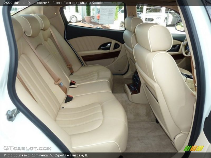  2009 Quattroporte S Sabbia Interior