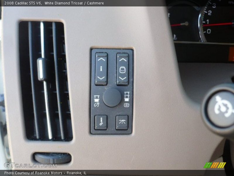 White Diamond Tricoat / Cashmere 2008 Cadillac STS V6