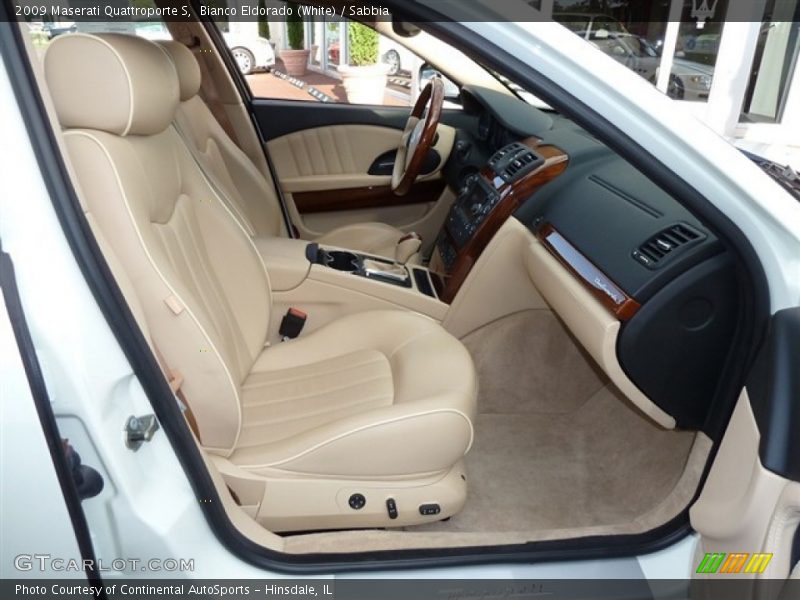  2009 Quattroporte S Sabbia Interior