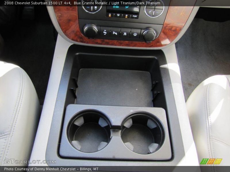 Blue Granite Metallic / Light Titanium/Dark Titanium 2008 Chevrolet Suburban 1500 LT 4x4